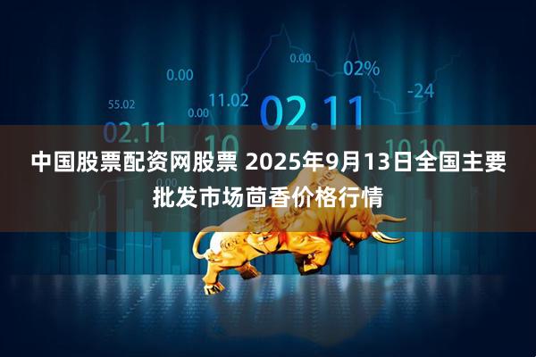中国股票配资网股票 2025年9月13日全国主要批发市场茴香价格行情