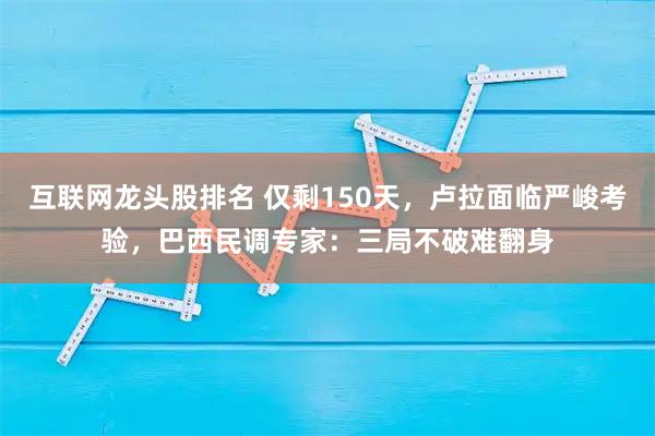 互联网龙头股排名 仅剩150天，卢拉面临严峻考验，巴西民调专家：三局不破难翻身